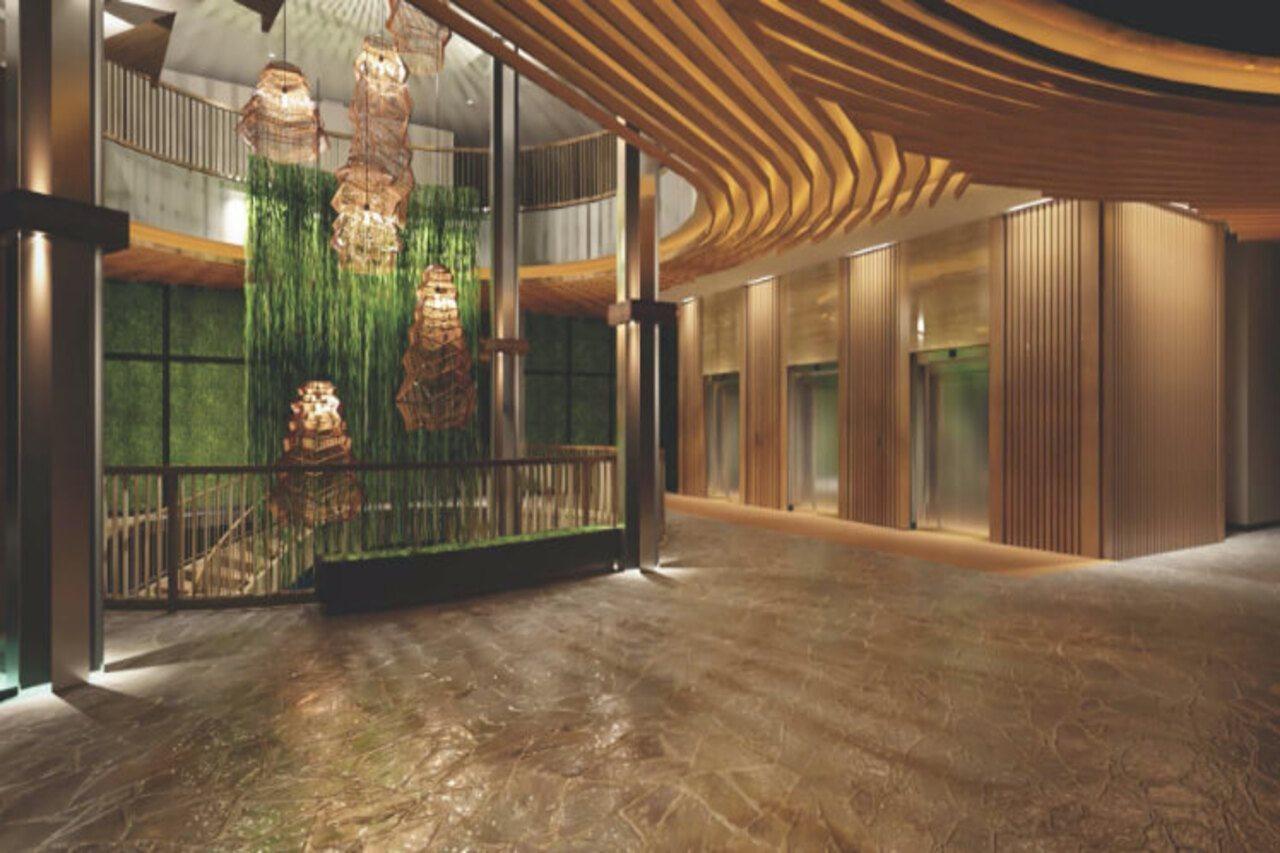 The Botanica Sanctuary Hotell Puncak Exteriör bild The lobby of the hotel