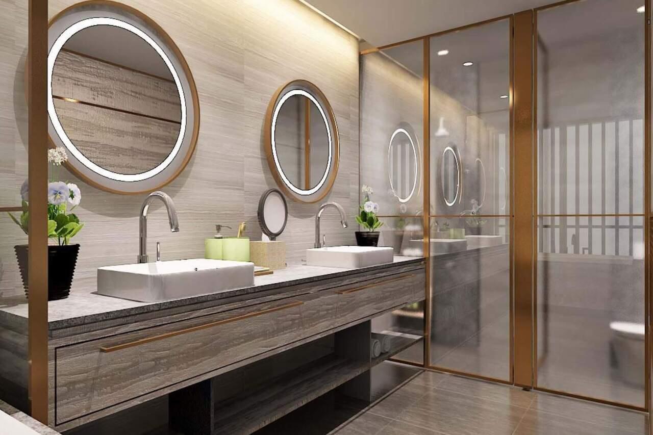 The Botanica Sanctuary Hotell Puncak Exteriör bild Bathroom